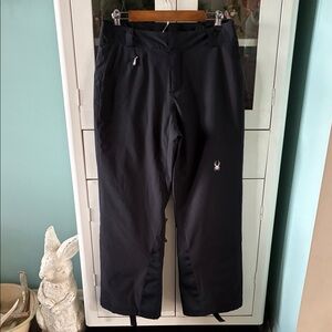 Spyder Ski Pants Snowboard Pants sz M 10/12 Short euc